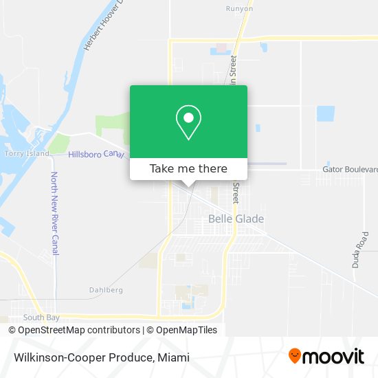 Wilkinson-Cooper Produce map