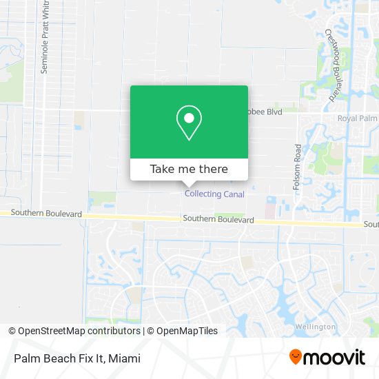 Palm Beach Fix It map