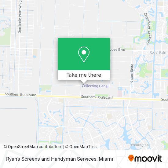 Mapa de Ryan's Screens and Handyman Services