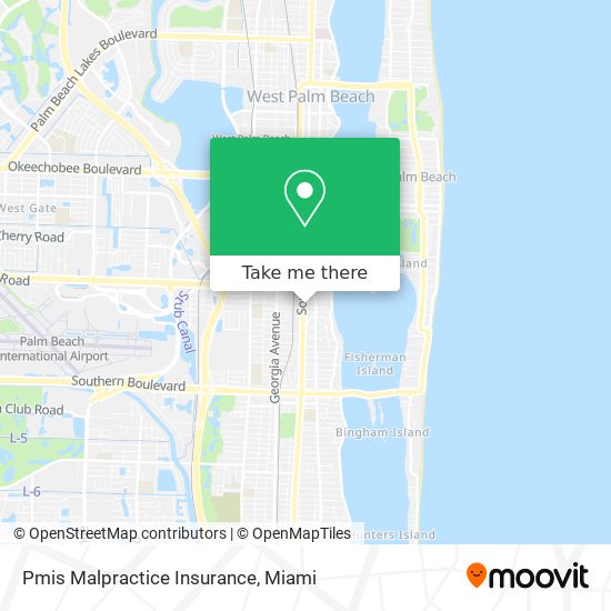 Mapa de Pmis Malpractice Insurance