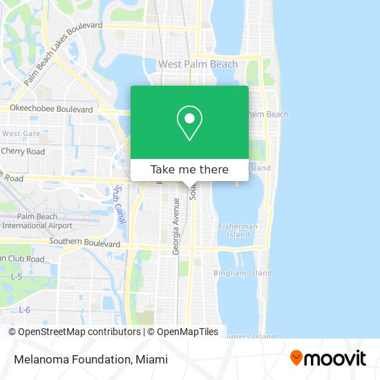 Melanoma Foundation map