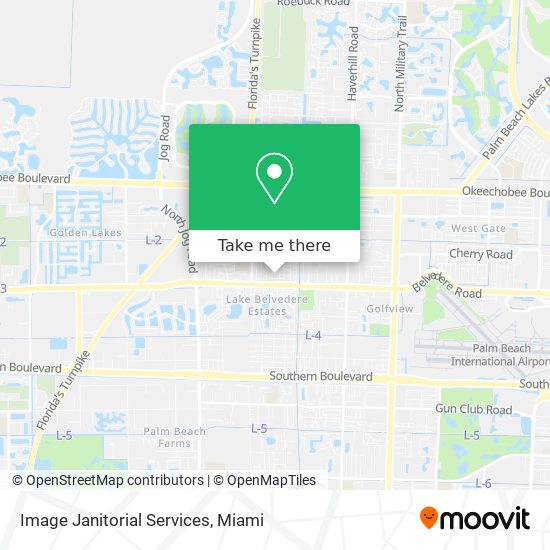 Image Janitorial Services map