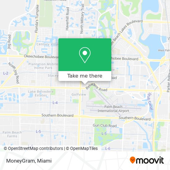 MoneyGram map