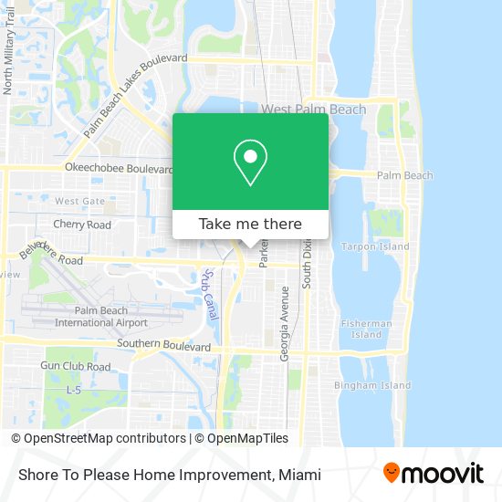 Shore To Please Home Improvement map