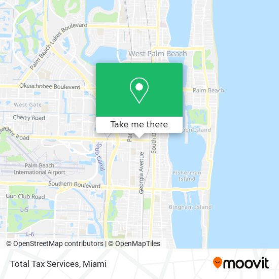 Mapa de Total Tax Services