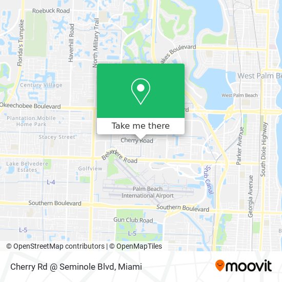 Cherry Rd @ Seminole Blvd map