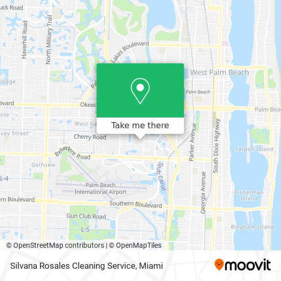 Mapa de Silvana Rosales Cleaning Service