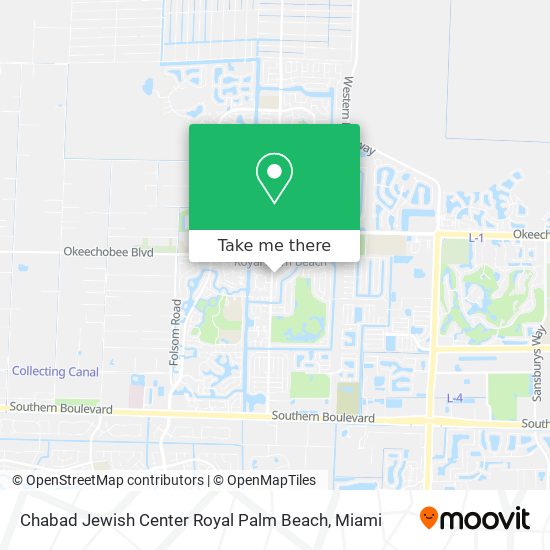 Mapa de Chabad Jewish Center Royal Palm Beach