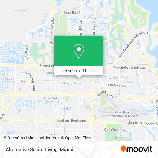 Alternative Senior Living map