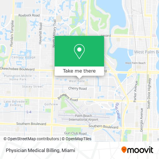 Physician Medical Billing map