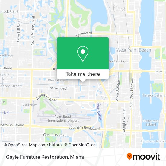 Gayle Furniture Restoration map