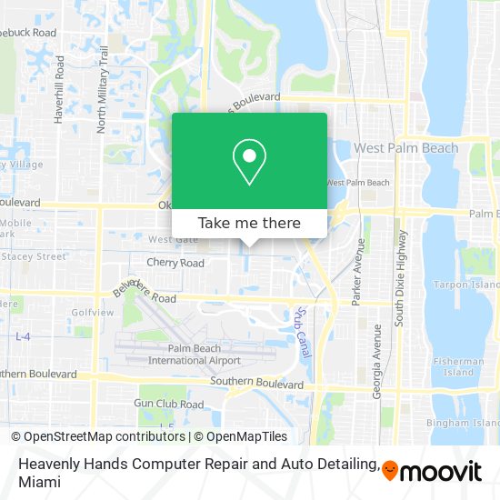 Heavenly Hands Computer Repair and Auto Detailing map