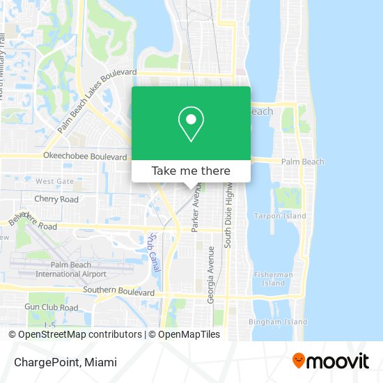 ChargePoint map