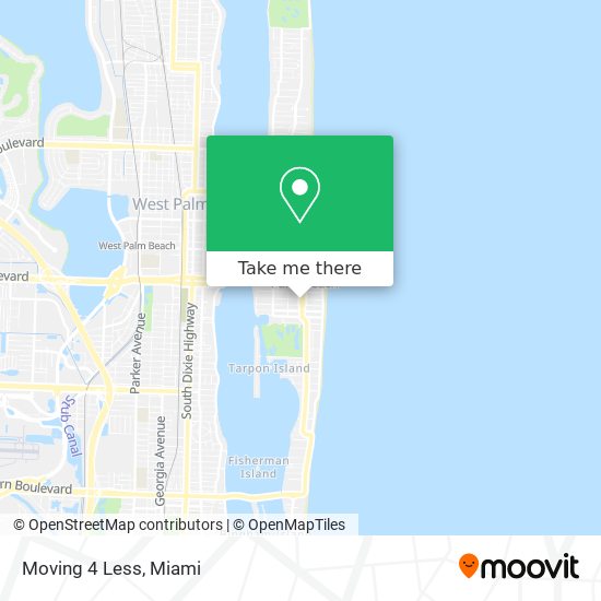 Mapa de Moving 4 Less