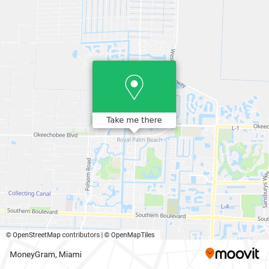 MoneyGram map