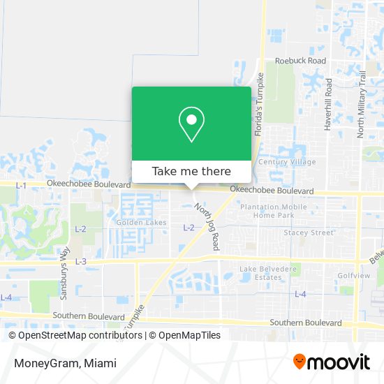 MoneyGram map