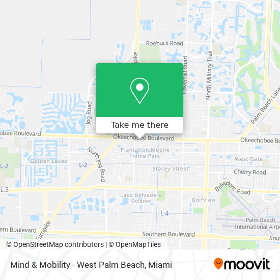 Mapa de Mind & Mobility - West Palm Beach