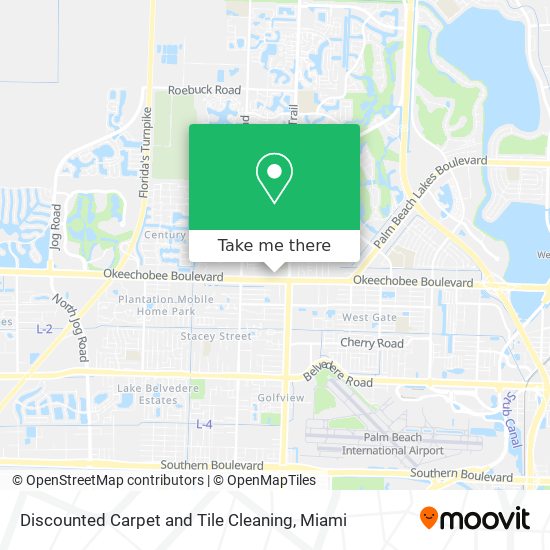 Discounted Carpet and Tile Cleaning map