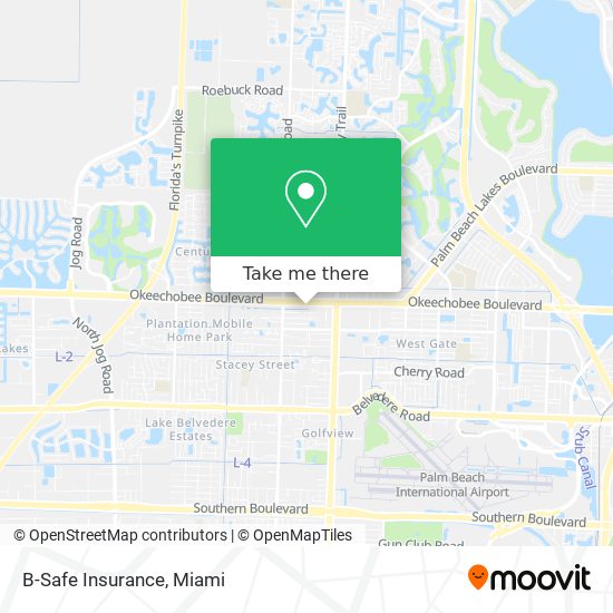 B-Safe Insurance map