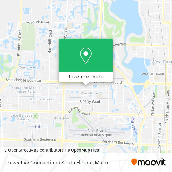 Mapa de Pawsitive Connections South Florida