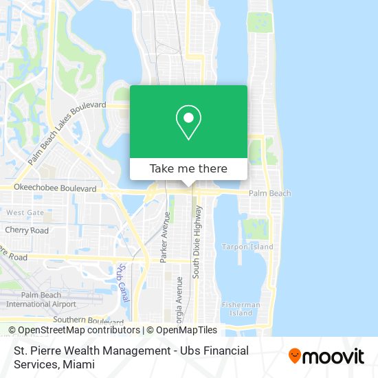 St. Pierre Wealth Management - Ubs Financial Services map