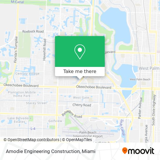 Amodie Engineering Construction map