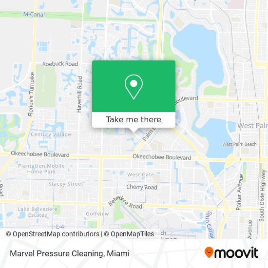 Mapa de Marvel Pressure Cleaning