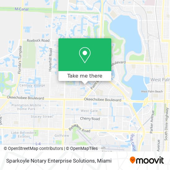 Sparkoyle Notary Enterprise Solutions map