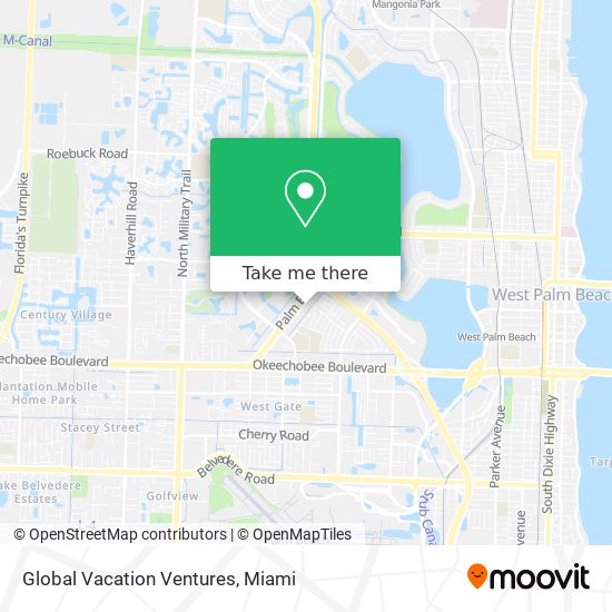 Global Vacation Ventures map