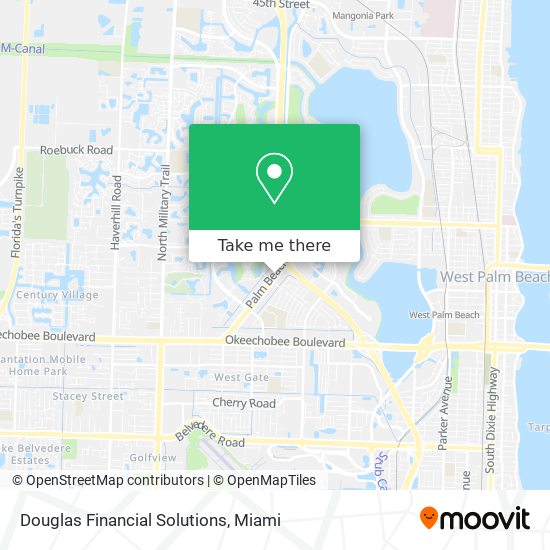 Douglas Financial Solutions map