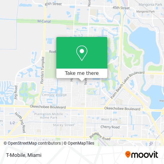 T-Mobile map