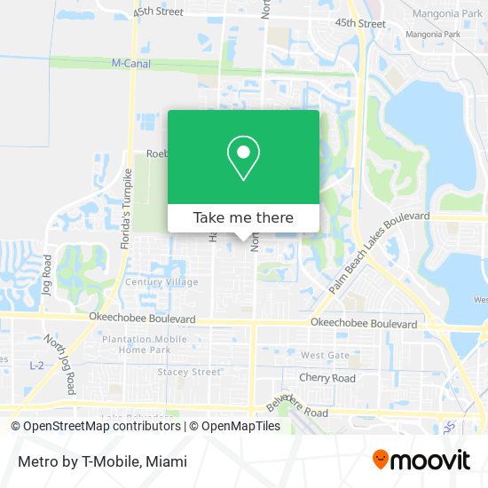 Metro by T-Mobile map