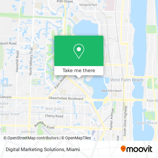 Digital Marketing Solutions map