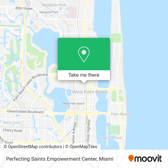 Perfecting Saints Empowerment Center map