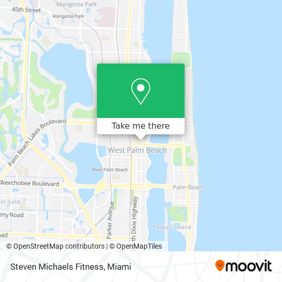 Steven Michaels Fitness map