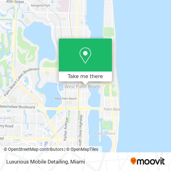 Luxurious Mobile Detailing map