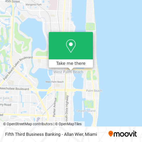 Mapa de Fifth Third Business Banking - Allan Wier