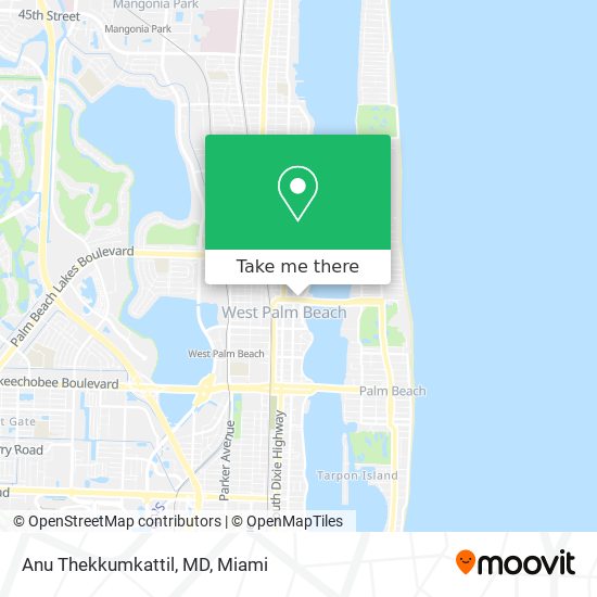 Mapa de Anu Thekkumkattil, MD