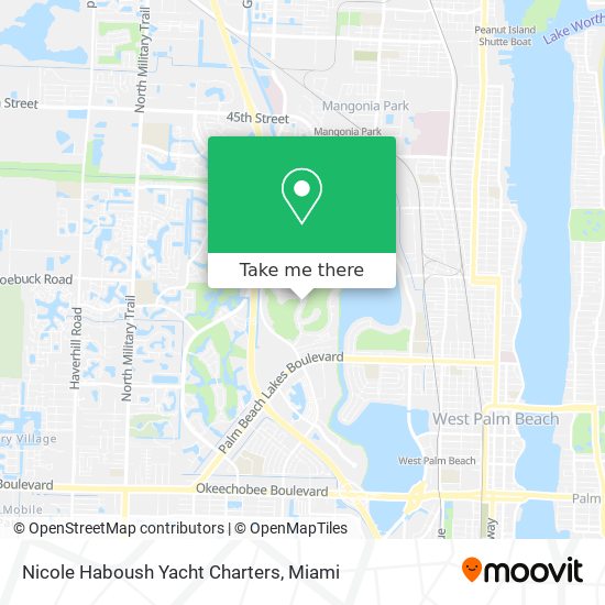 Nicole Haboush Yacht Charters map