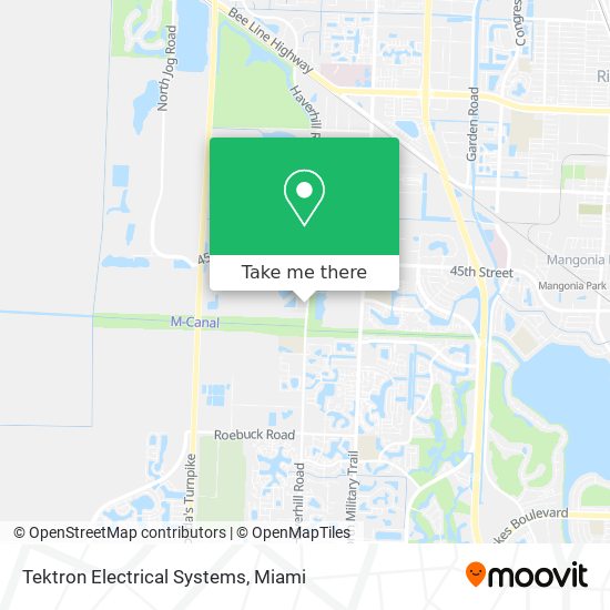 Tektron Electrical Systems map