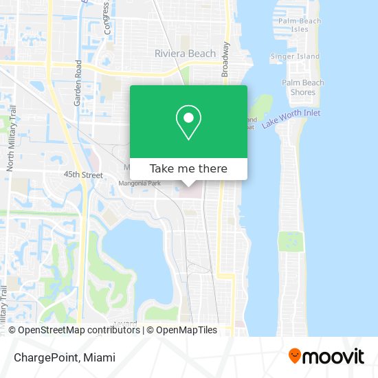 ChargePoint map