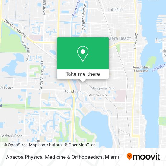 Abacoa Physical Medicine & Orthopaedics map