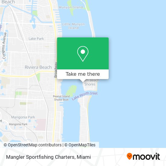 Mapa de Mangler Sportfishing Charters