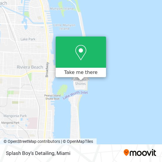 Splash Boy's Detailing map