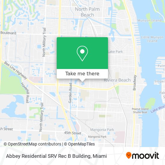 Abbey Residential SRV Rec B Building map