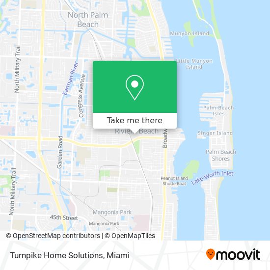 Mapa de Turnpike Home Solutions