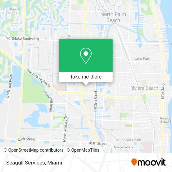 Seagull Services map