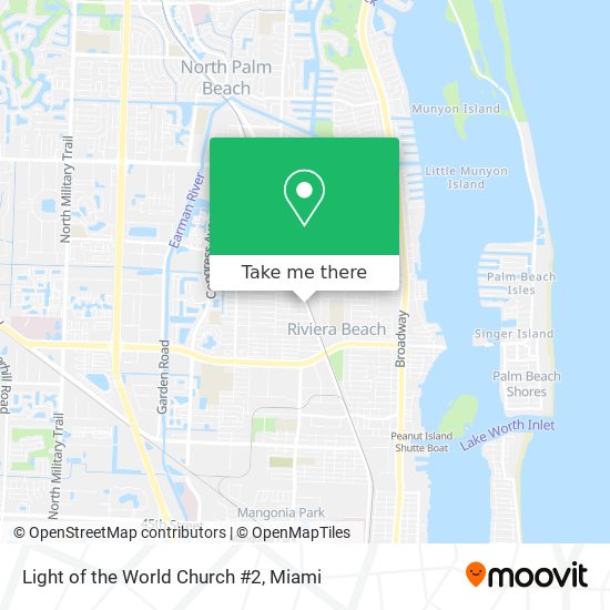 Mapa de Light of the World Church #2