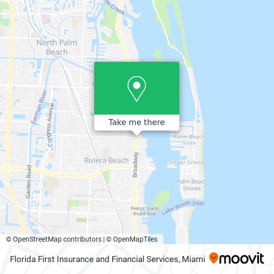 Mapa de Florida First Insurance and Financial Services