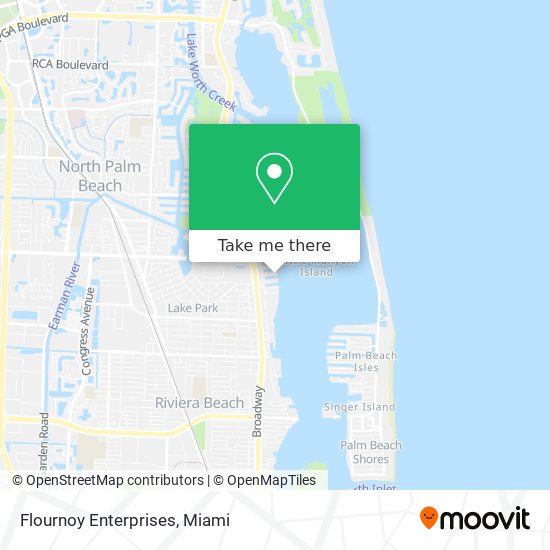 Flournoy Enterprises map